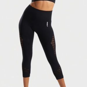 Gymshark high waist energy seamless crop leggings